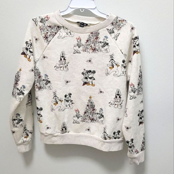 American Eagle Disney Christmas sweatshirt EUC size XS - Picture 1 of 6
